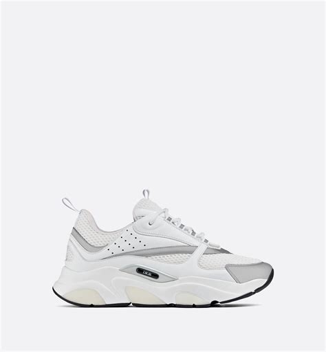 dior white mesh sneakers